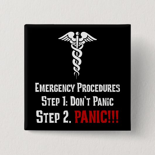 Wie Krankenschwestern auf Ihren Notfall reagieren Button (Vorderseite)