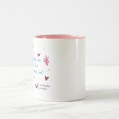 Wie künstlich ich Sie bewundere und Liebe - Jane A Zweifarbige Tasse (Mittel)