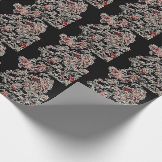 Wie Lace Geschenkpapier (Ecke)