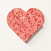 Wie Lachsfarben, die aus einer Wand bestehen Notizblock (Rückseite)