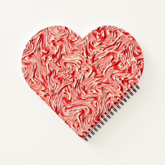 Wie Lachsfarben, die aus einer Wand bestehen Notizblock (Rückseite)