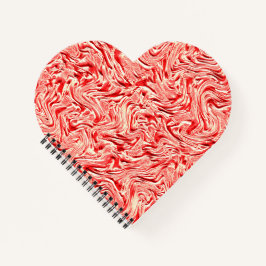 Wie Lachsfarben, die aus einer Wand bestehen Notizblock