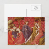 Wie Lancelot Guinevere geküsst hat Postkarte (Vorne/Hinten)