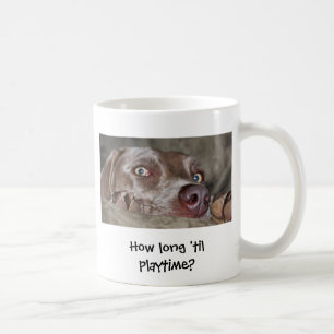 Wie lang 'bis Playtime? Kaffeetasse