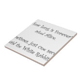 Wie lang für immer Alice ist Fliese (Seite)