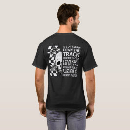 Wie Lay Rubber Back Print für Motorrad-T - Shirt