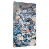 Wie lebende Steine1. Peter-Bibel-Vers Klemmbrett (Rechts)