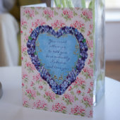 Wie leidenschaftlich ich bewundere und Liebe Sie D Dankeskarte