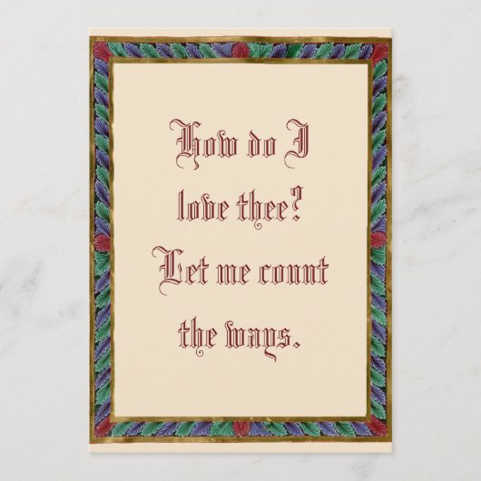 Wie Liebe ich dich? (Vorderseite)