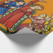 Wie Liebe ich dich? Schleifpapier Geschenkpapier (Ecke)