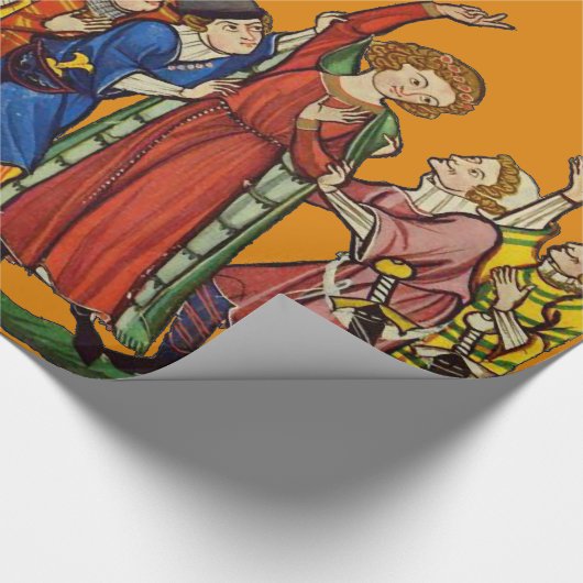 Wie Liebe ich dich? Schleifpapier Geschenkpapier (Ecke)