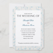 Wie Liebe ich dich? Typografie Poetry Wedding Einladung (Rückseite)