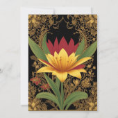 Wie Lily Blossom eine Touch der Raffinesse hinzufü Einladung (Rückseite)