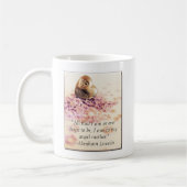 Wie Lincolns Mutter-Tasse Kaffeetasse (Links)