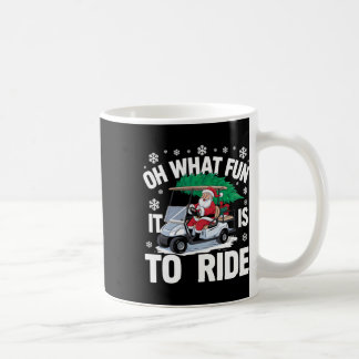 Wie lustig es ist, Weihnachtsmann fährt Auto Kaffeetasse