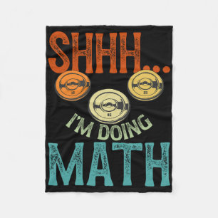 Wie mache ich die Mathematik Fitness Training Wigh Fleecedecke