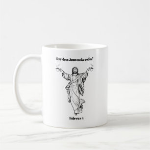 Wie macht Jesus die Hebräer des Kaffees? Kaffeetasse