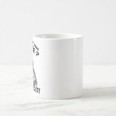 Wie macht Jesus Kaffee? Hebräisch Kaffeetasse (Mittel)