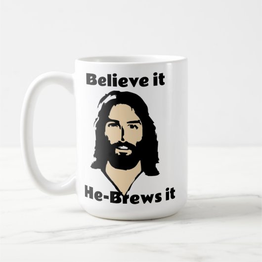 Wie macht Jesus seinen Kaffee? Hebrews It Kaffeetasse (Links)