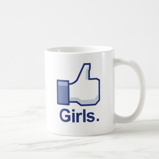 Wie Mädchen Kaffeetasse (Rechts)