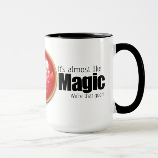 Wie Magic Ringer-Tasse Tasse (Rechts)