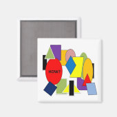 WIE? MAGNET (Vorderseite/Rückseite)