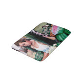 Wie magst du diese Melonen? Badematte (Schrägansicht)