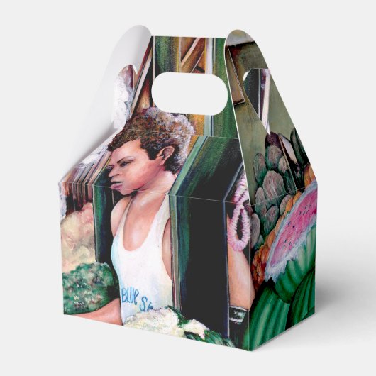 Wie magst du diese Melonen? Geschenkschachtel (Rückseite)