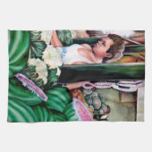 Wie magst du diese Melonen? Geschirrtuch (Horizontal)