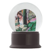 Wie magst du diese Melonen? Schneekugel (Vorderseite)