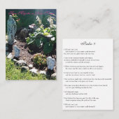 Wie majestätisch ist Ihr Name - Gebetskarte Visitenkarte (Vorne/Hinten)