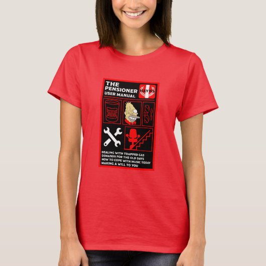 Wie man alte Menschen versteht T-Shirt (Vorderseite)