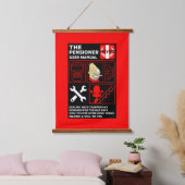 Wie man alte Menschen versteht Wandteppich Mit Holzrahmen (Schlafzimmer)