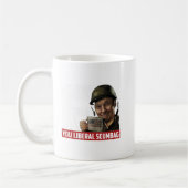 Wie man Amerika für den Wandel und gegen die Lüge  Kaffeetasse (Links)