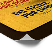 Wie man Bier auf der ganzen Welt bestellt Poster (Ecke)