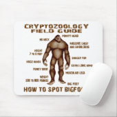 WIE man BIGFOOT - Cryptozoology-Feld-Führer Mousepad (Mit Mouse)