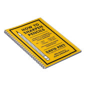 wie man Bleistifte schärft Notizblock (Rechte Seite)