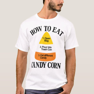 Wie man Candy Mais Halloween Hass Candy Corn zu es T-Shirt