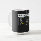 Wie man Chicks aufnimmt Kaffeetasse (Vorderseite Links)