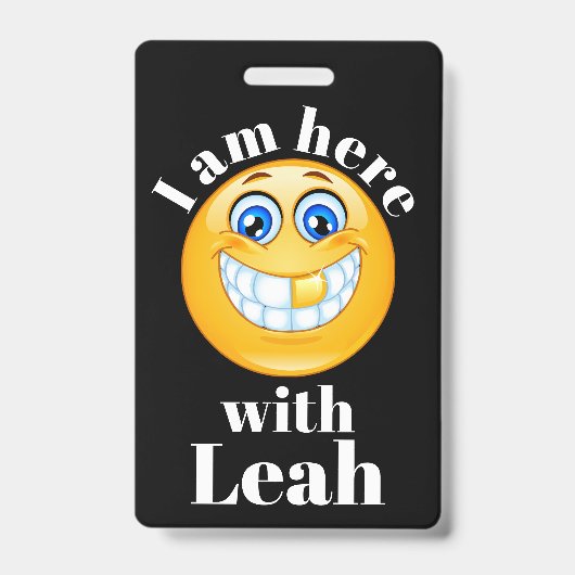 Wie man das Abzeichen "Child Lanyard" einbindet Ausweis (Vorderseite)