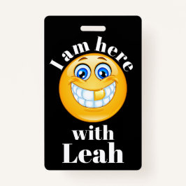 Wie man das Abzeichen "Child Lanyard" einbindet Ausweis