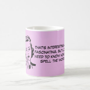 Wie man das Wort-Gerichts-Berichts-Zitat Kaffeetasse