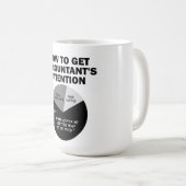 Wie man die Aufmerksamkeit des Buchhalters zum Dur Kaffeetasse (VorderseiteRechts)