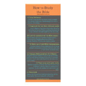 Wie man die Bibel studiert Werbekarte (Hinten)