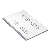 Wie man die coole spitze Supers-Buchstabe-Schule Notizblock (Rechte Seite)