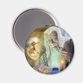 Wie man ein Drachenmagazin macht Magnet (Vorderseite/Rückseite)