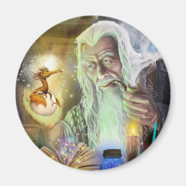 Wie man ein Drachenmagazin macht Magnet