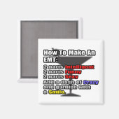 Wie man ein EMT herstellt Magnet (Vorderseite/Rückseite)