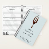 Wie man ein Rezept erstellt Notizblock (Innen)