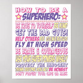 Wie man ein Superheld ist Poster